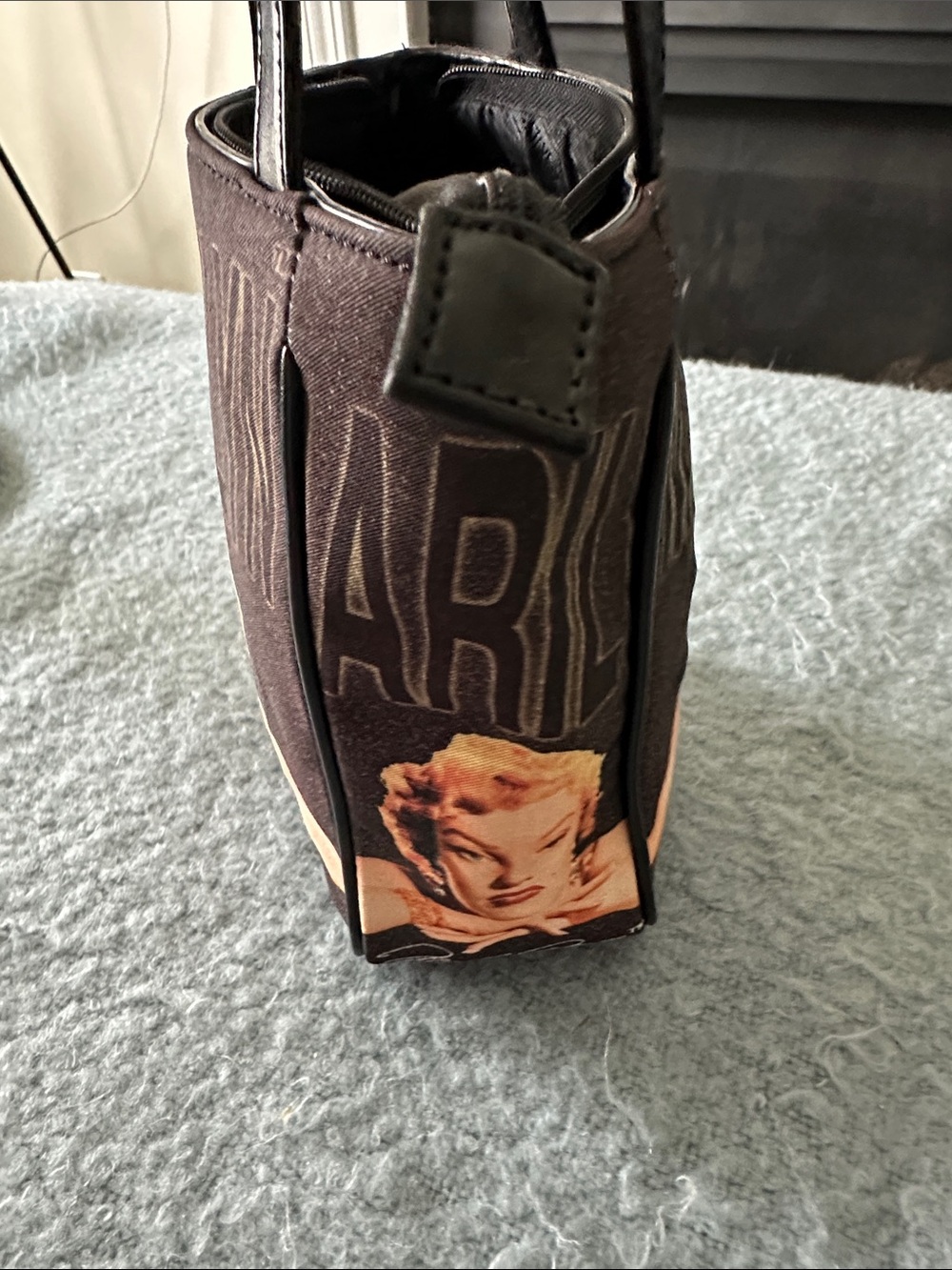vintage-style Marilyn Monroe mini tote bag - Picture 3 of 6